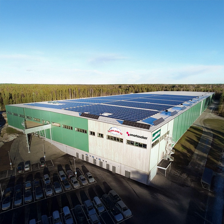 Lagerbyggnaden i Morgongåva