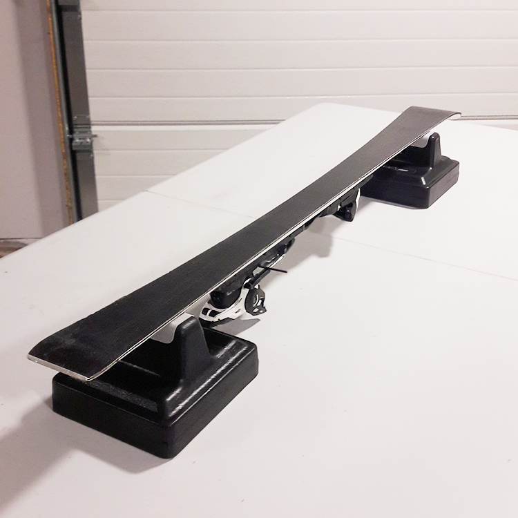 Portabelt vallaställ för alpinskidor