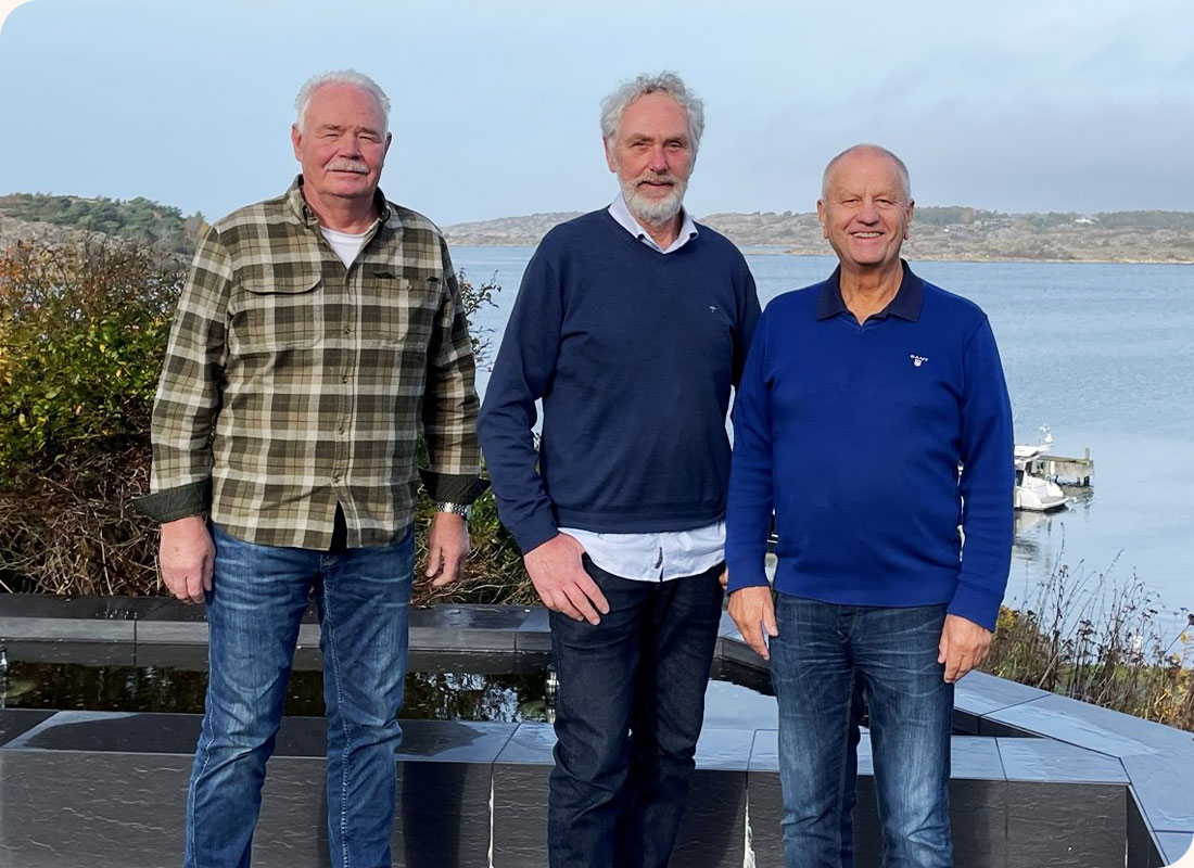 Innovatörerna bakom solcellsdriven länspump, Bengt-Göran Persson, Gunnar Larsson & Lennart Fellinger