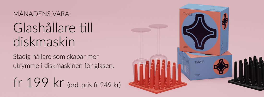 Månadens vara: Glashållare till diskmaskin