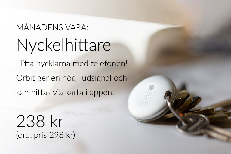 Månadens vara: Nyckelhittare