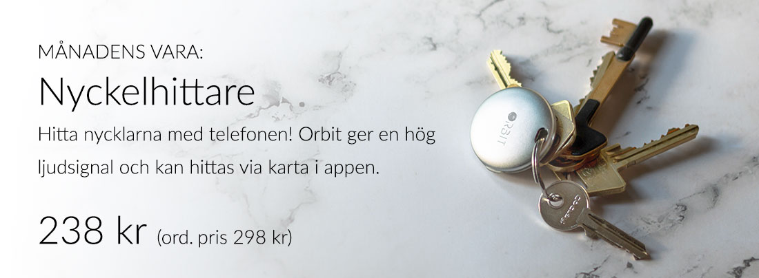Månadens vara: Nyckelhittare