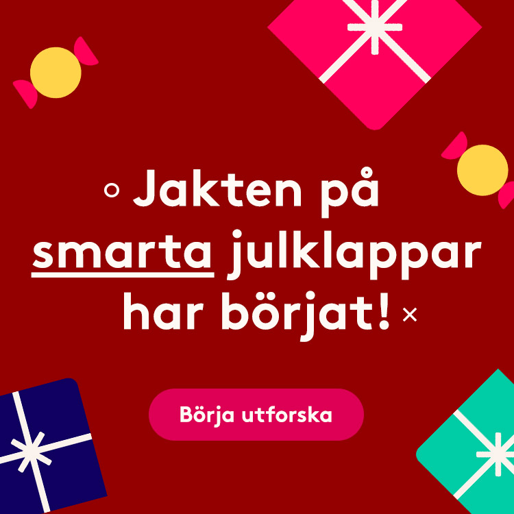 Jakten på smarta julklappar har börjat
