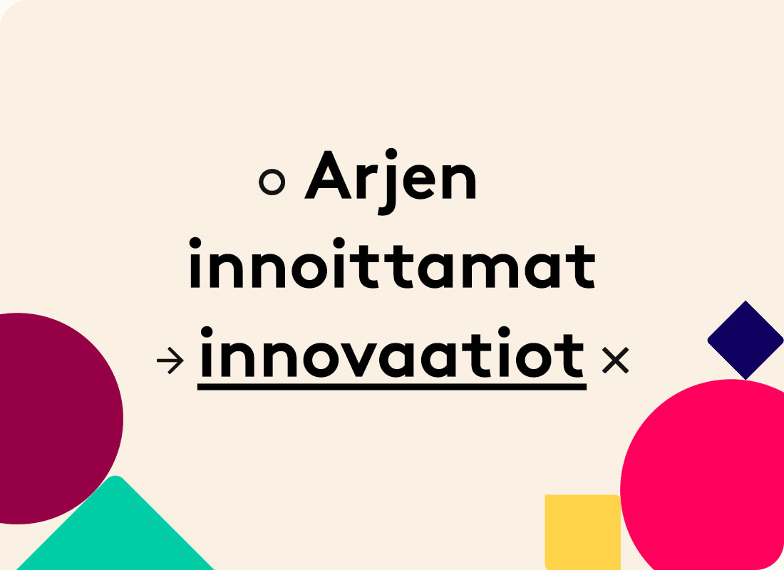 SmartaSaker - Arjen innoittamat innovaatiot