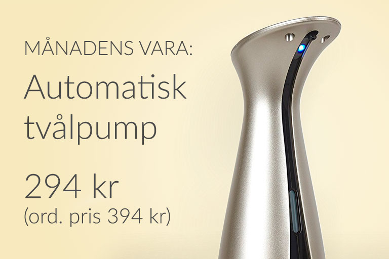 Månadens vara - Automatisk tvålpump