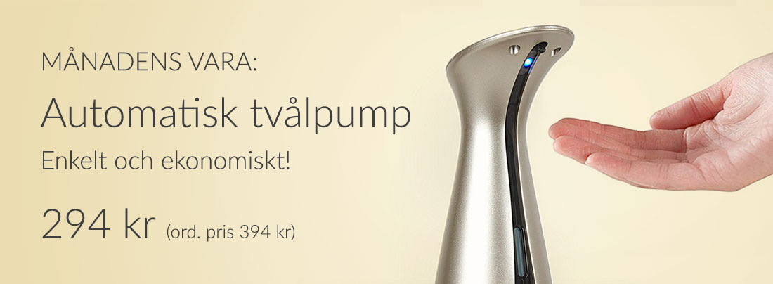 Månadens vara - Automatisk tvålpump