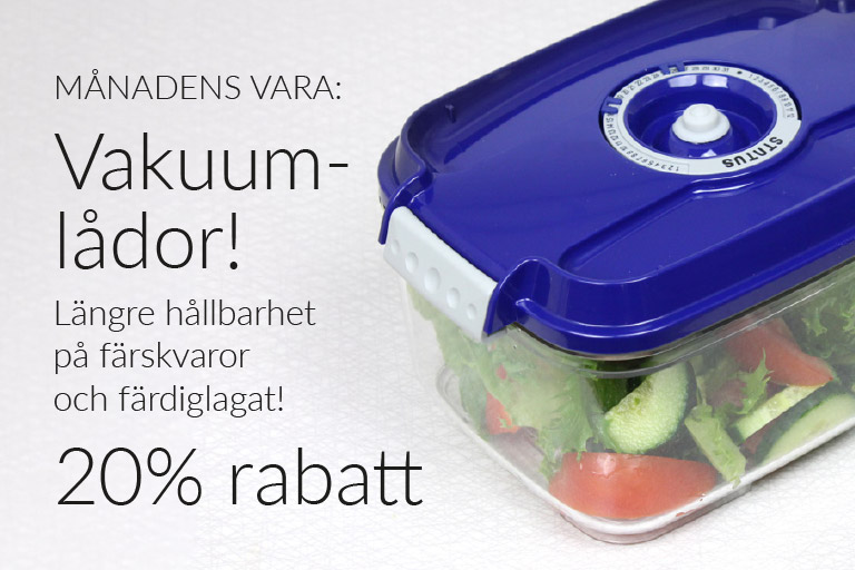 Månadens vara Vakuumlådor