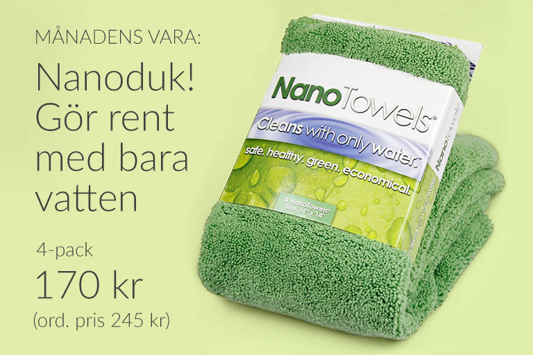 Månadens vara: Nanodukar 4-pack!