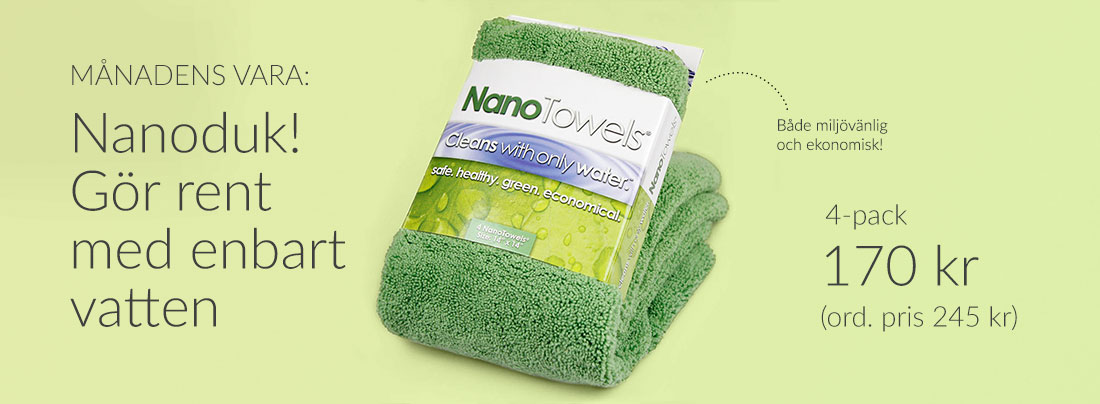 Månadens vara, Nanodukar!