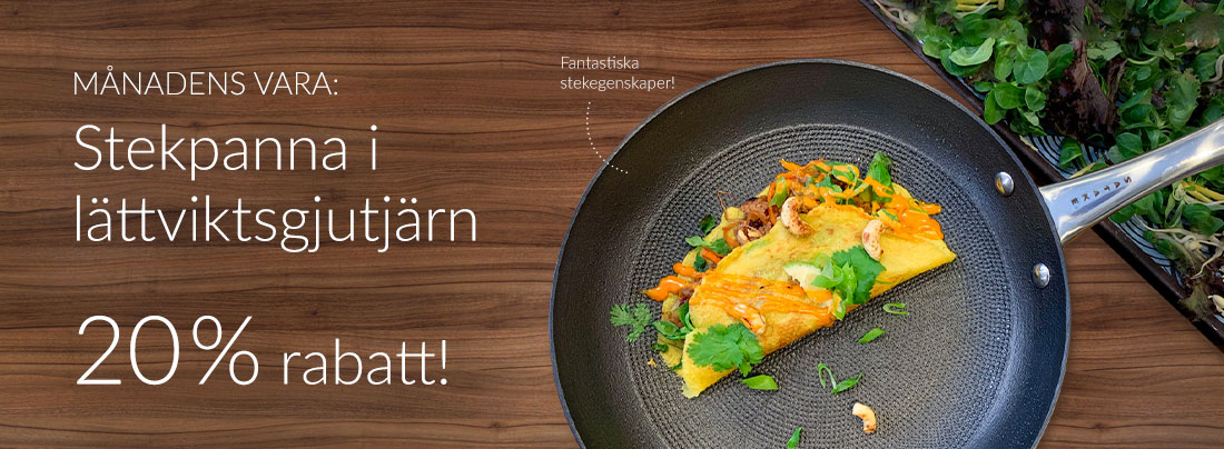 Månadens vara - Satake stekpanna.