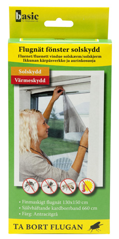 Insektsnät med solskydd