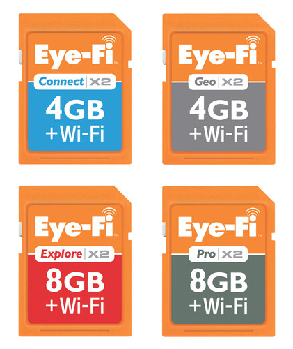 Minneskort med WiFi