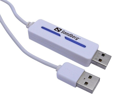 Utgått Sandberg USB Share Link PC-MAC i gruppen Hemmet / Elektronik / Kablar och Adaptrar hos SmartaSaker.se (11306)