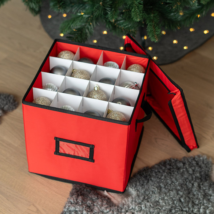 Förvaringslåda för julkulor i gruppen Högtider / Advent & Jul hos SmartaSaker.se (11762)