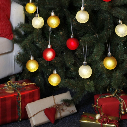 Lysande julgranskulor 6-pack i gruppen Högtider / Advent & Jul hos SmartaSaker.se (11938)