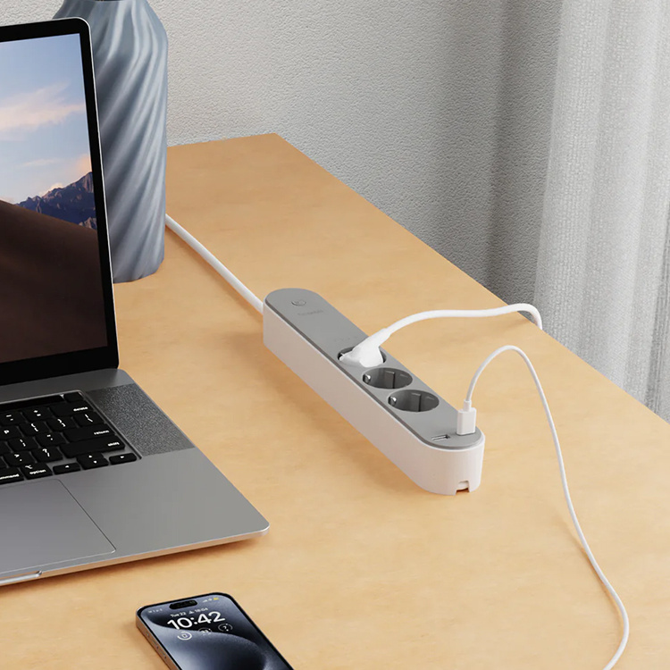 Smart grenuttag med USB i gruppen Hemmet / Elektronik / Smart hem hos SmartaSaker.se (12871)