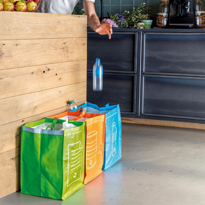 Källsortering papper, metall & plast i gruppen Hemmet / Miljösmart / Källsortering hos SmartaSaker.se (12951)