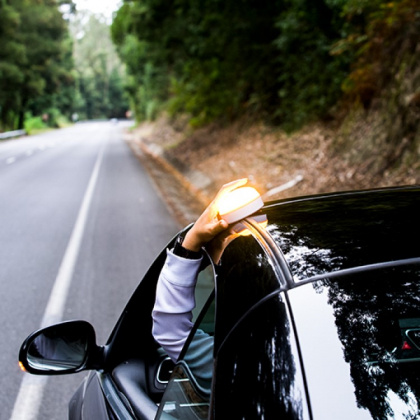 Varningslampa till bilen, Help Flash i gruppen Fordon / Biltillbehör hos SmartaSaker.se (13388)