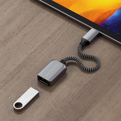 Adapter USB-C till USB, Satechi i gruppen Hemmet / Elektronik / Kablar och Adaptrar hos SmartaSaker.se (13455)