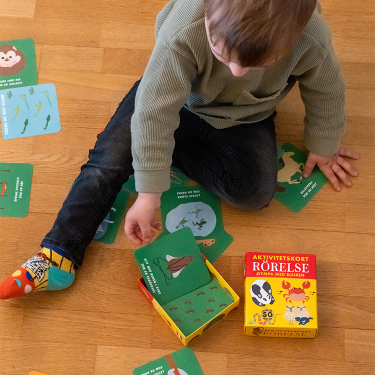 Rörelsekort i gruppen Fritid / Spel / Sällskapsspel hos SmartaSaker.se (13613)