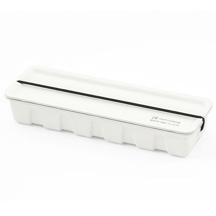 Ask av återvunnet papper, MIDORI PULP PEN STORAGE, vit i gruppen Förvaring / Förvaringslådor / Småförvaring / Askar hos SmartaSaker.se (40026)
