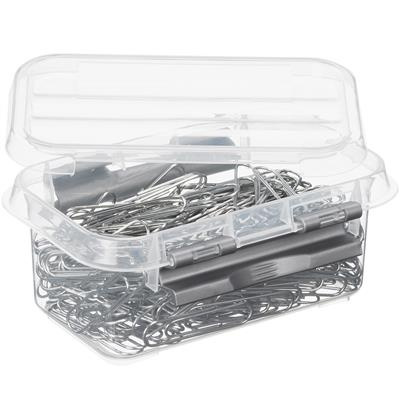 Ask, 0,5L, Q-LINE SMALL BOX, 15 x 10 x H 6,3 cm, Klar / Silvergrå i gruppen Förvaring / Förvaringslådor / Småförvaring hos SmartaSaker.se (40040)