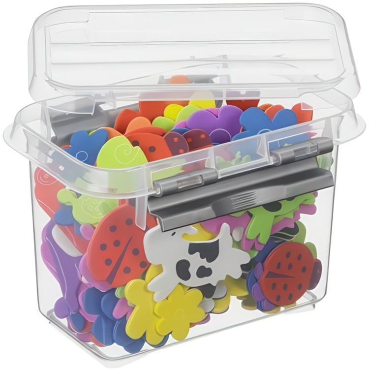 Ask, 0,8L, Q-LINE SMALL BOX, 15 x 10 x H 10,8 cm, Klar / Silvergrå i gruppen Förvaring / Förvaringslådor / Småförvaring hos SmartaSaker.se (40041)