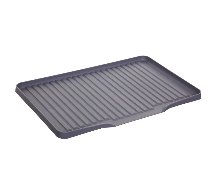 Avrinningsbricka i hårdplast, SELF DRAINING TRAY, 46,5 x 30,5 cm, Grå i gruppen Förvaring / Köksförvaring / Diskställ och diskbänk hos SmartaSaker.se (40066)