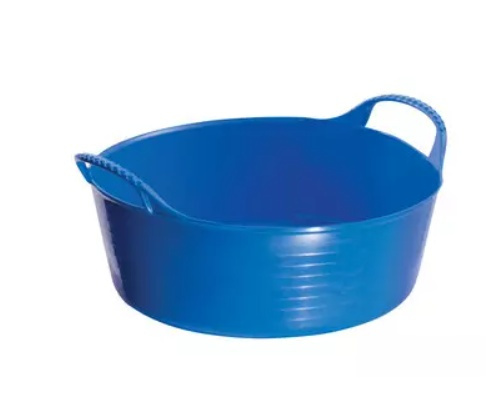 Balja, TUBTRUG SHALLOW MEDIUM, 15 liter i gruppen Förvaring / Förråd- och garageförvaring / Korgar och hinkar hos SmartaSaker.se (40082)