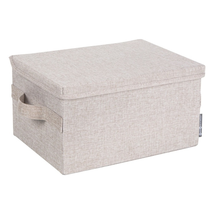 Box i tyg med lock, BIGSO SMALL SOFT STORAGE, 35 x 26 x H 19 cm i gruppen Förvaring / Förvaringslådor / BigSo förvaringslådor hos SmartaSaker.se (40224)