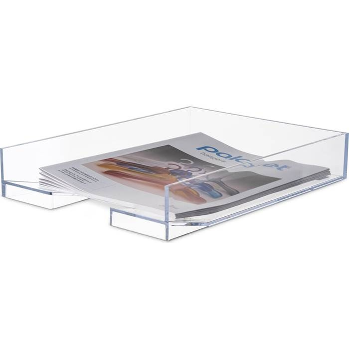 Brevkorg, Stapelbar, PALASET, 34 x 25,5 x H 5,8 cm i gruppen Förvaring / Kontorsmaterial hos SmartaSaker.se (40230)