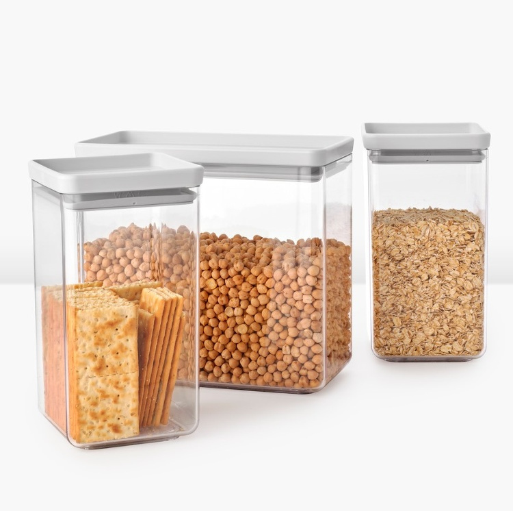 Burkar, Set med 3, TASTY+ CANISTERS TALL, Brabantia i gruppen Förvaring / Köksförvaring / Förvaringslådor och burkar hos SmartaSaker.se (40353)