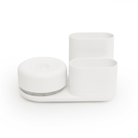 Diskmedelspump med förvaringsställ, BOSIGN DO-DISH CADDY, Vit i gruppen Förvaring / Köksförvaring / Diskställ och diskbänk hos SmartaSaker.se (40429)