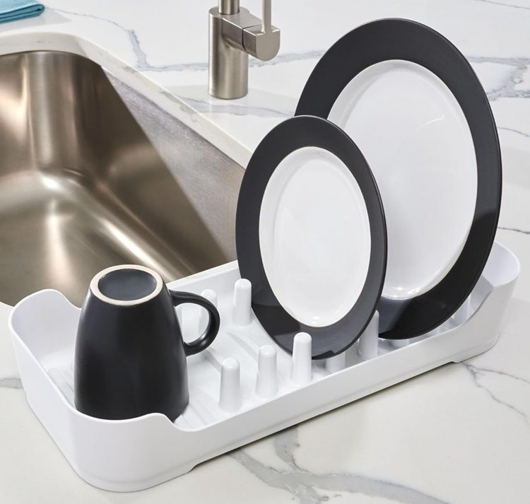 Diskställ, För skåphylla, ID RPET MINI, 43 x 19 x H 7,6 cm, Vitt i gruppen Förvaring / Köksförvaring / Diskställ och diskbänk hos SmartaSaker.se (40451)