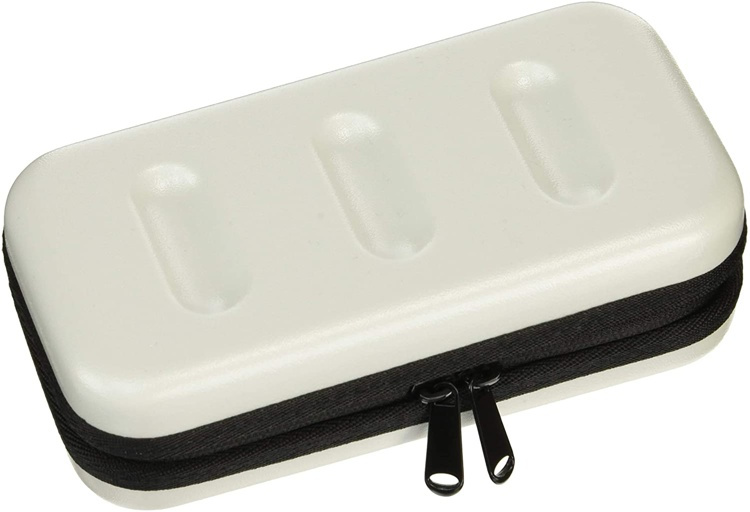 Fodral för sladdar mm, HARD SHELL CASE, 18 x 9 x H 6 cm, Nähe, Ivory-vit i gruppen Förvaring / Förvaring på resa / Packpåsar och packkuber hos SmartaSaker.se (40609)