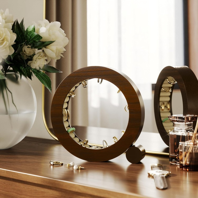 Förvaring av ringar / örhängen, UMBRA FERRIS JEWELRY ORGANIZER, Ø 19,1 cm i gruppen Förvaring / Sovrumsförvaring / Smyckesförvaring hos SmartaSaker.se (40651)