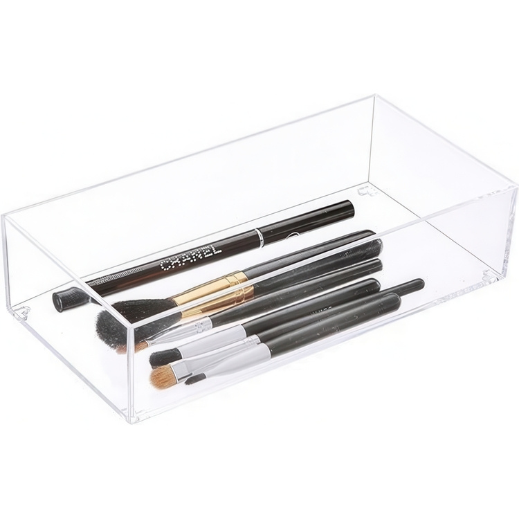 Förvaringsbricka, Stapelbar, Rektangulär, SELENA ORGANISER SMALL, 16 x 9,7 x H 4,8 cm, Klar i gruppen Förvaring / Badrumsförvaring hos SmartaSaker.se (40703)