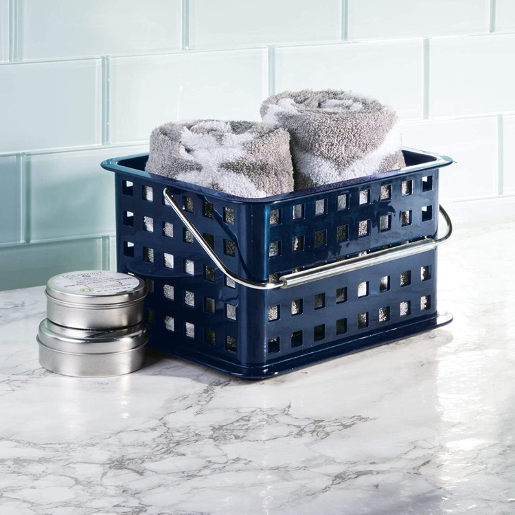 Förvaringskorg, stapelbar, SPA BASKET, 17 x 22 x H 13 cm i gruppen Förvaring / Badrumsförvaring hos SmartaSaker.se (40778)