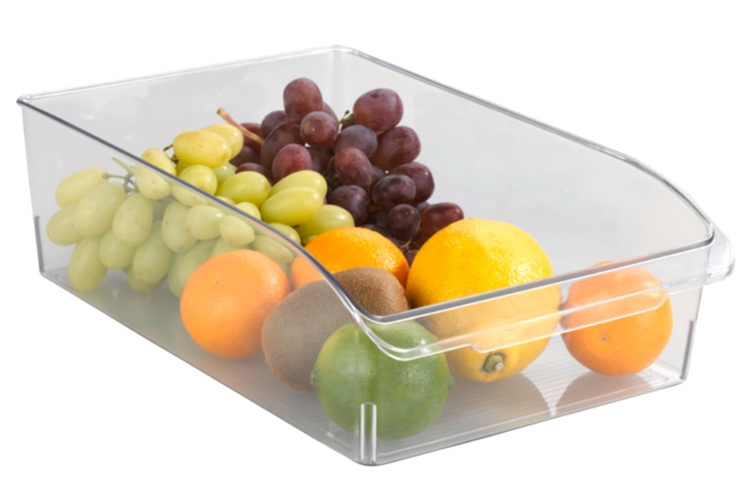 Förvaringslåda med handtag, LARGE CABINET-ORGANIZER, 31 x 20 x H 9,5 cm, Klar i gruppen Förvaring / Köksförvaring / Organisera köksskåp hos SmartaSaker.se (40818)