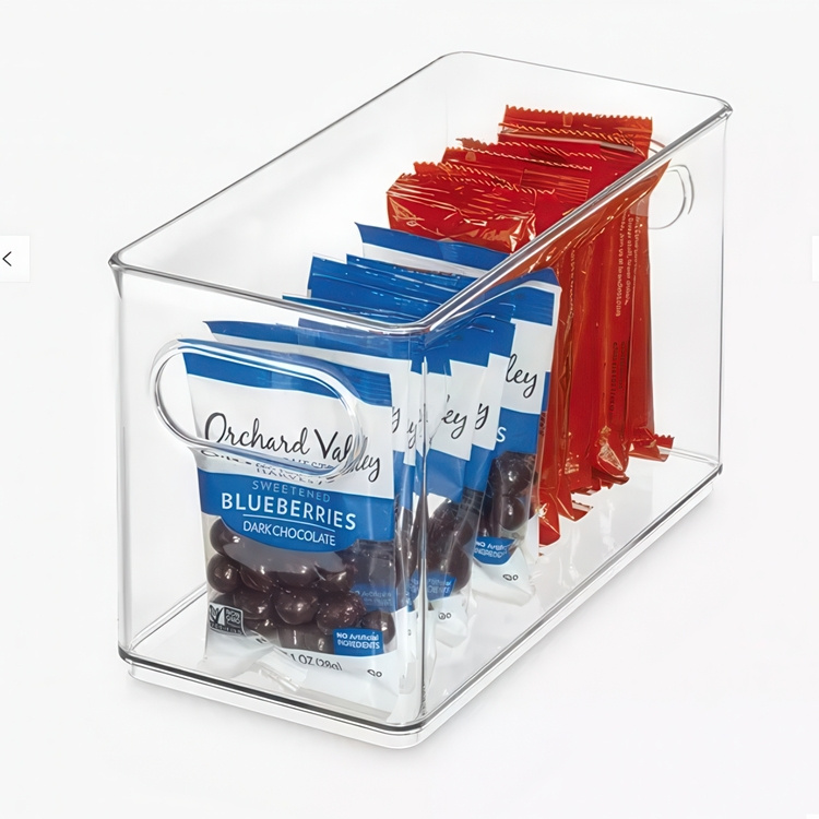 Förvaringslåda, Smal, Stapelbar, THE HOME EDIT NARROW PANTRY BIN, 25,4 x 12,4 x H15,2 cm, Klar i gruppen Förvaring / Förvaringslådor hos SmartaSaker.se (40853)