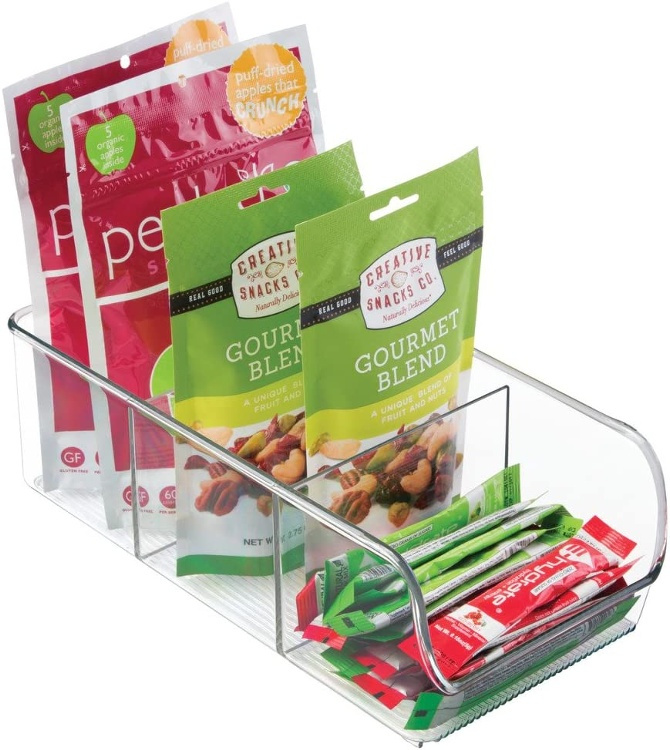 Förvaringslådaför kryddpåsar, med fack, CABINET ORGANIZER, 14 x 30 x H 9 cm, Klar i gruppen Förvaring / Köksförvaring / Organisera köksskåp hos SmartaSaker.se (40859)