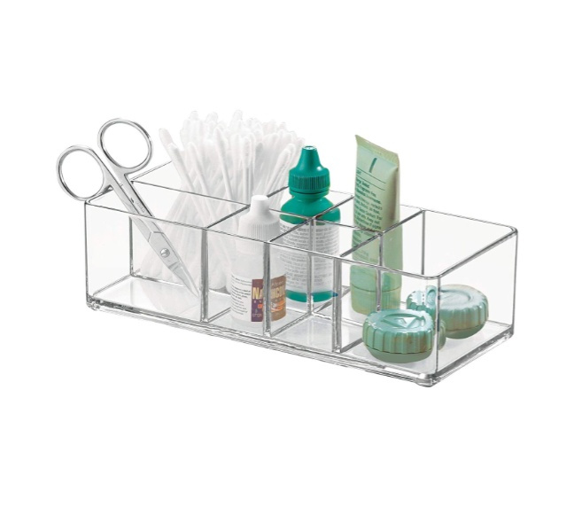 Förvaringsställ, 7 fack, MEDICINE ORGANIZER, 17,8 x 7,6 x H5 cm, Klar i gruppen Förvaring / Badrumsförvaring hos SmartaSaker.se (40872)