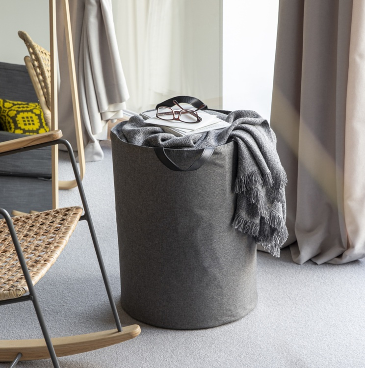 Förvaringssäck / korg, BIGSO STORAGE BIN, Ø 40 x H 55cm i gruppen Förvaring / Tvätt och tork / Tvättkorgar hos SmartaSaker.se (40876)