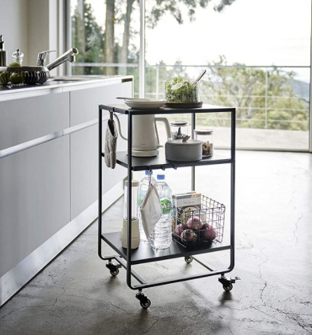 Förvaringsvagn, TOWER WAGON, 38 x 49 x H 81,5 cm, Yamazaki i gruppen Förvaring / Hallförvaring hos SmartaSaker.se (40889)