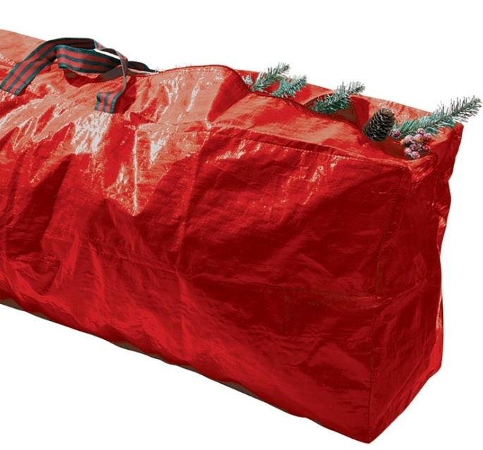 Förvaringsväska för Julgran, CHRISTMAS TREE, 120 x 30 x H 43 cm, Röd i gruppen Förvaring / Förråd- och garageförvaring / Förvaringsväskor hos SmartaSaker.se (40890)