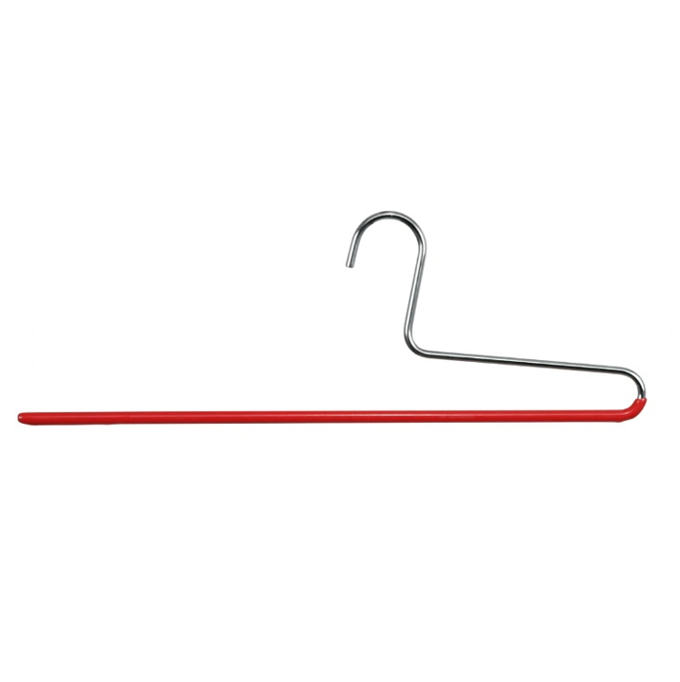 Galge för Byxor, Anti-Slip, MAWA CLASSIC HOSENBÃœGEL, 35 cm, Röd / Silver i gruppen Förvaring / Garderobsförvaring / Galgar och hängare hos SmartaSaker.se (40934)