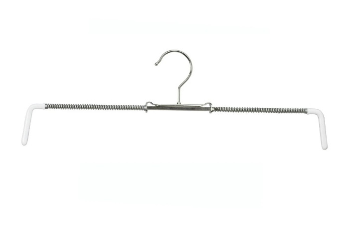 Galge för Kjol, Metall, Large, MAWA KLASSISK KJOLSPÃ„NNARE, 29 - 50 cm, Silver / Vit i gruppen Förvaring / Garderobsförvaring / Galgar och hängare hos SmartaSaker.se (40943)