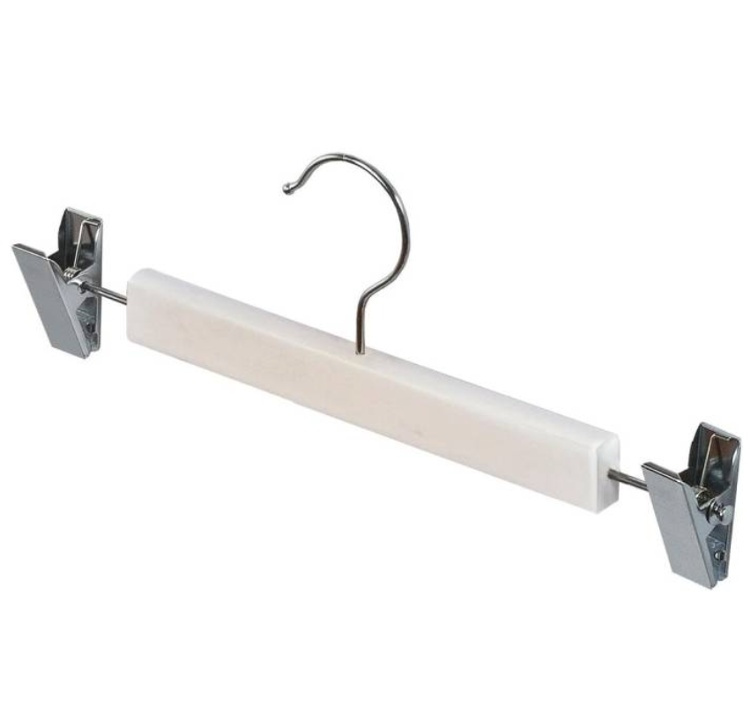Galge för kjol, Trä, LIVING, 30 x 1,5 cm, White wash i gruppen Förvaring / Garderobsförvaring / Galgar och hängare hos SmartaSaker.se (40945)