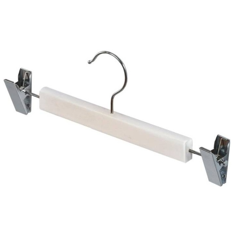 Galge för kjol, Trä, LIVING, 30 x 1,5 cm, White wash i gruppen Förvaring / Garderobsförvaring / Galgar och hängare hos SmartaSaker.se (40945)