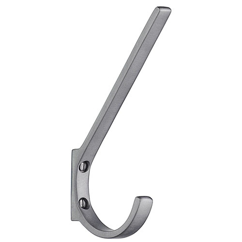 Hattkrok, BESLAGSBODEN, H 15 cm, Borstad krom i gruppen Förvaring / Hallförvaring / Krokar och hängare hos SmartaSaker.se (41070)